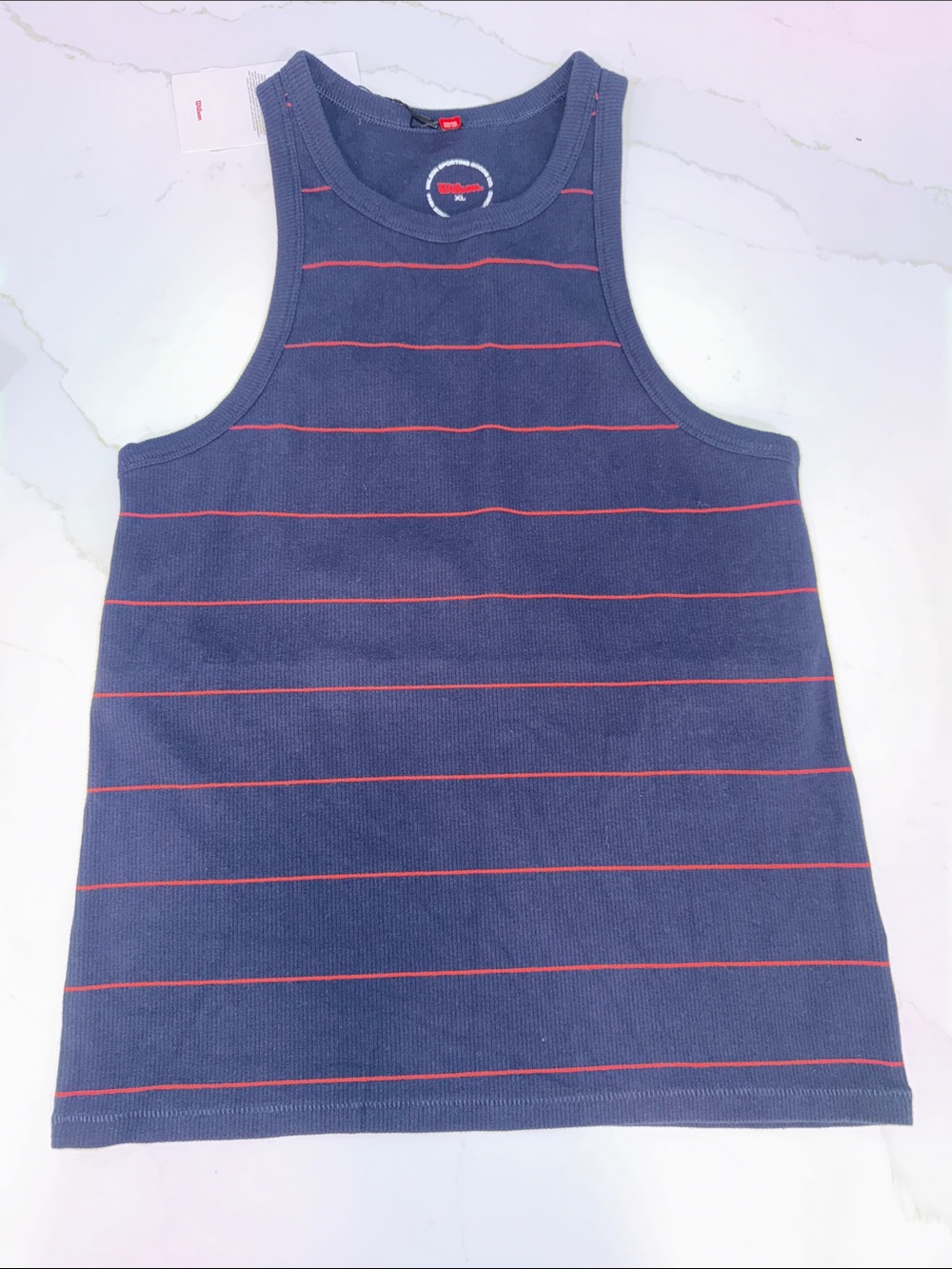 Wilson women’s Blue Striped Tank Top
